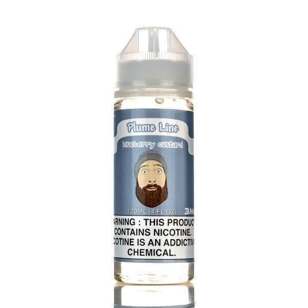 Image of Rip Trippers Plume Line Blueberry Custard 120ml 