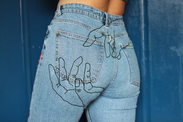 Image of Custom denim pieces 