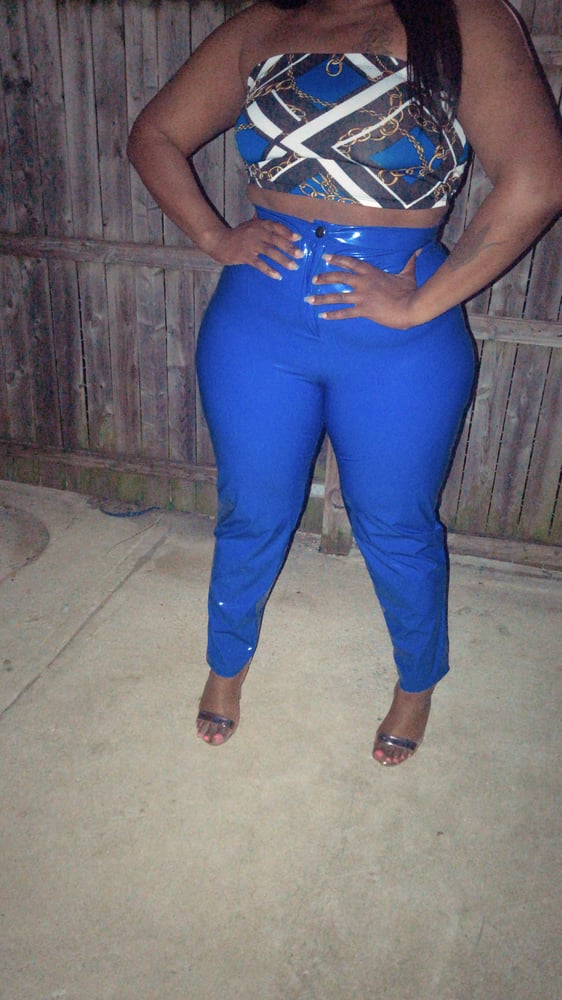 Image of Cupcake girl patent pants