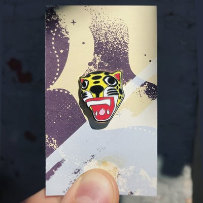 CHEETAH ENAMEL PIN - Sorry.