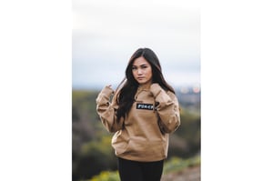 Image of Creators Box Logo Hoodie | Tan