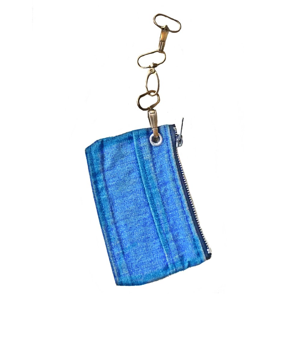 Image of Denim Wallet Chain