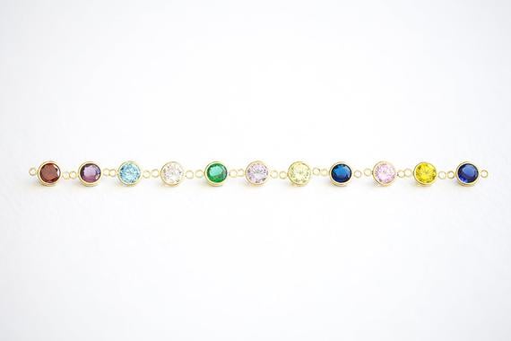 Image of Gold filled birthstone necklace 