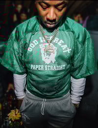 Image 1 of GOD IS GREAT PAPER STRAIGHT PRACTICE MAKES PERFECT JERSEY (Multiple Color Options)