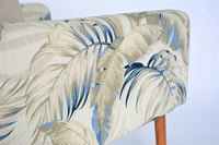 Image 5 of Fauteuil cube beige & botanic