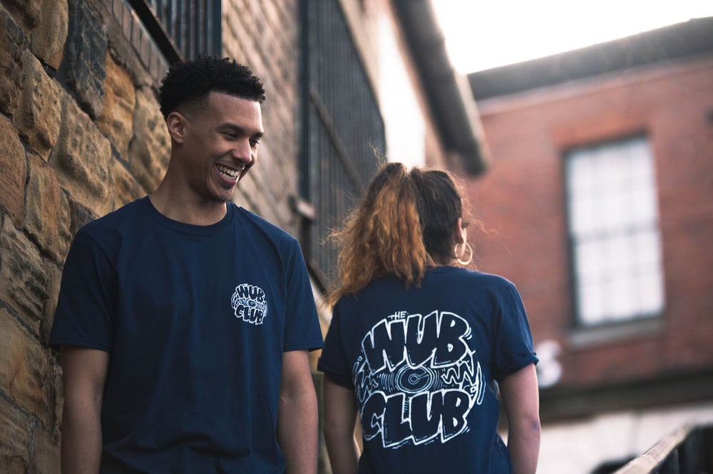 Image of Navy Blue Wub Tee