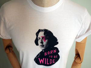 Image of BORN TO BE WILDE t-shirt (PLEASE ORDER at MY PRINT-ON-DEMAND CATEGORY)
