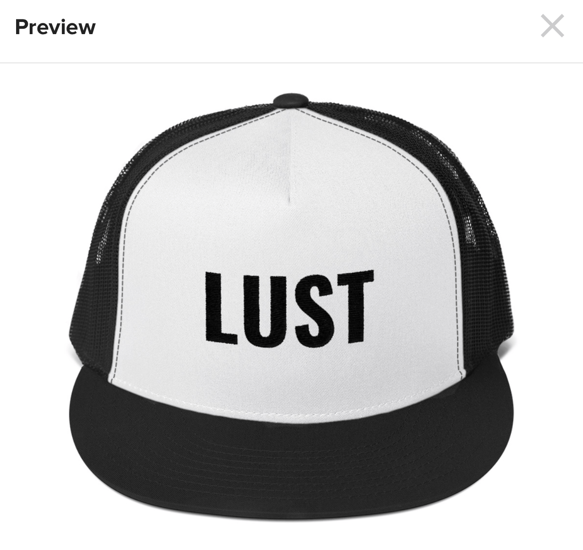 Image of LUST Hat