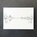Image of JKO Reservoir, Central Park / Pencil drawing.