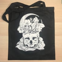 Caput Mortuum Tote Bag