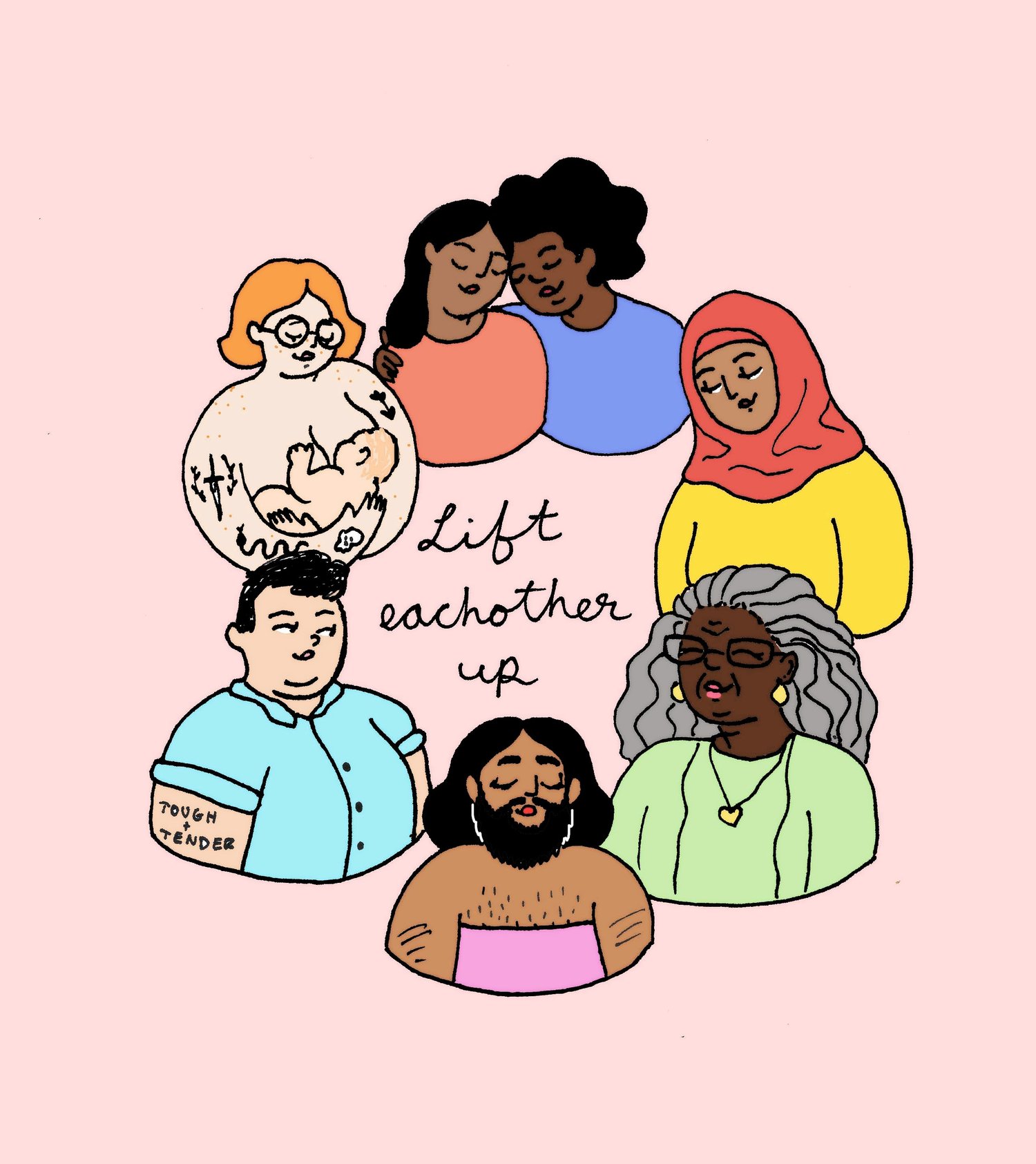 Image of Lift Eachother Up - Print