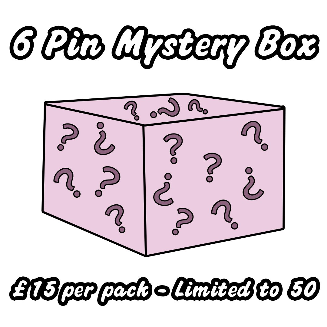 Image of 6 Pin Mystery Pack