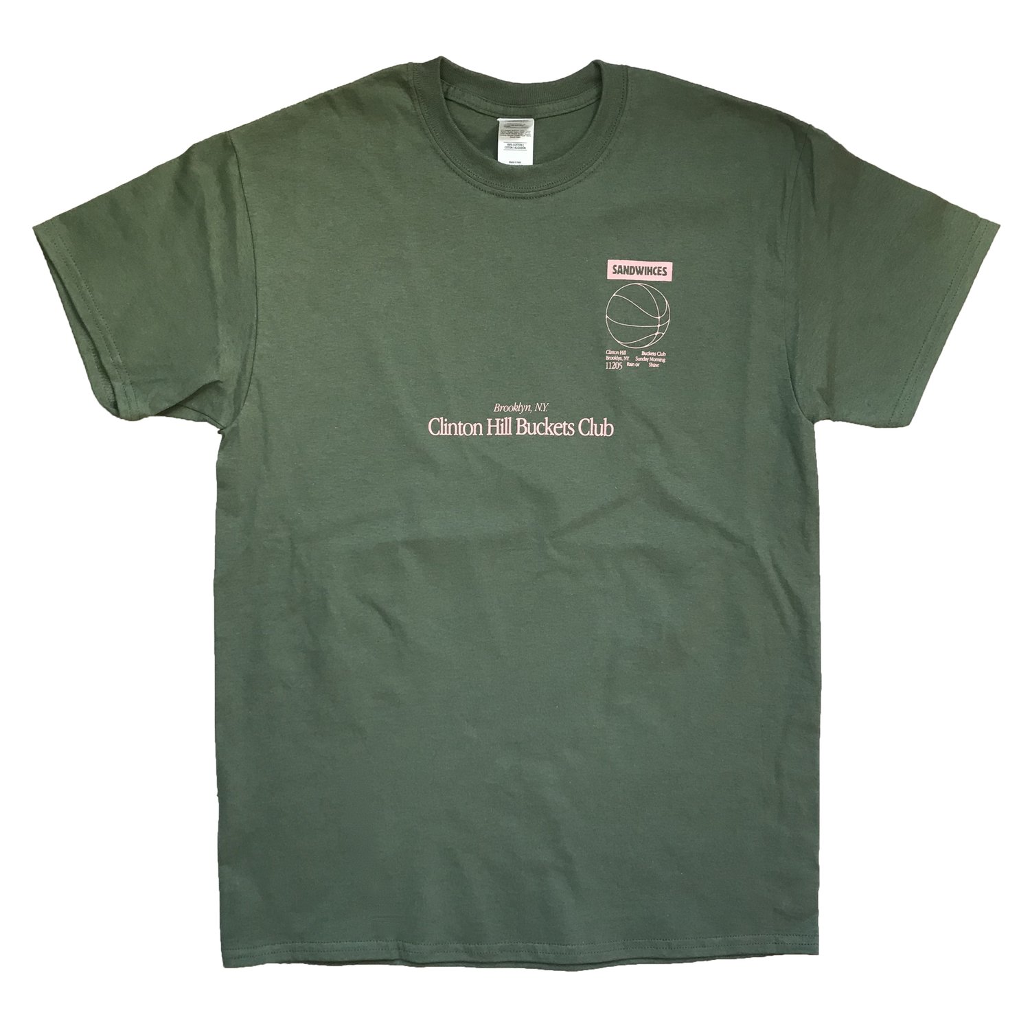 Buckets Club Tee Sandwihces