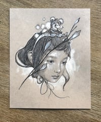 pencil + gouache sketch I