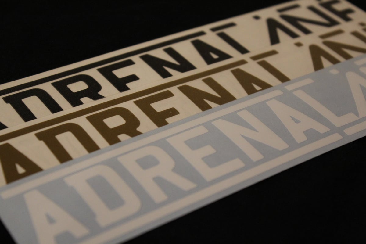 Image of SMALL Original Adrenalane Sticker 
