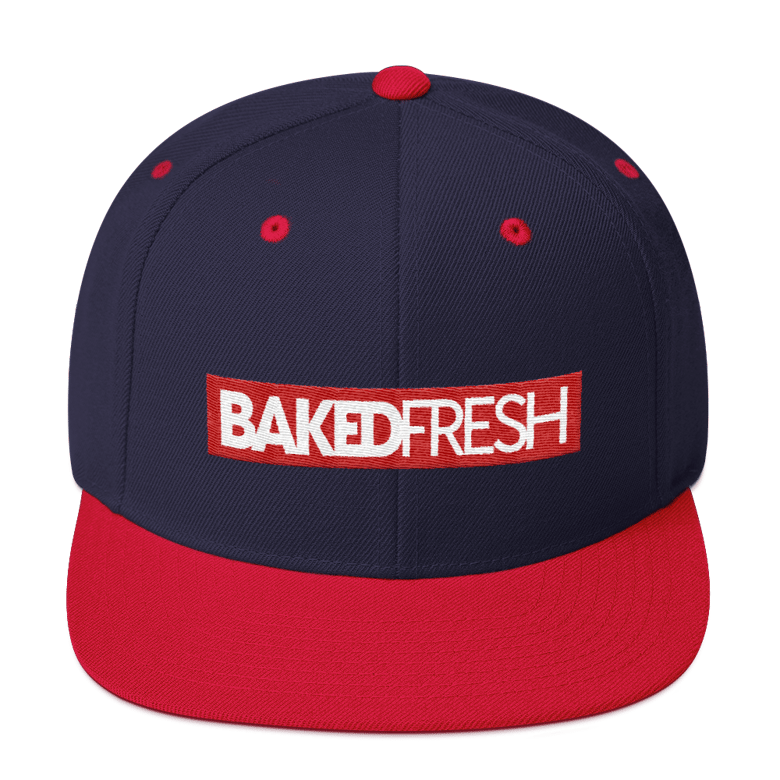 Image of Baked Fresh Navy & Red Snap Back