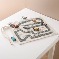 Image 1 of Portable Car Mat Game & Dice