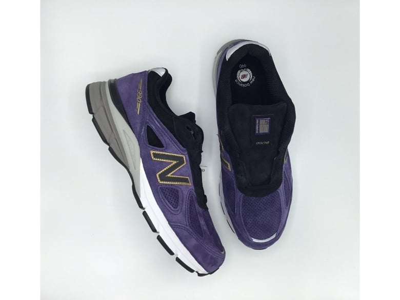 Image of NEW BALANCE 990V4 'BLACK WILD INDIGO' [M990BP4]