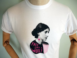 Image of FREE LIKE A WOOLF t-shirt (PLEASE ORDER at MY PRINT-ON-DEMAND CATEGORY)