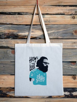 Image of HOWL IF YOU LOVE tote bag