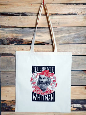 Image of CELEBRATE WHITMAN tote bag