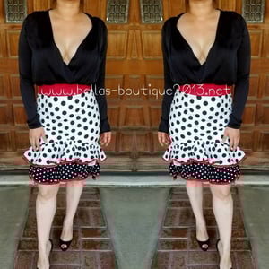 Image of Polka Dot Skirt