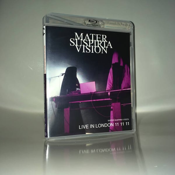 Image of LIMITED 50 MATER SUSPIRIA VISION - LIVE IN LONDON 11 11 11 BLU-RAY-R + BONUS BURIAL HEX EXCERPT