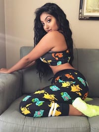 Pokemon character cropped set