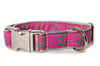 Green Anchor on Hot Pink