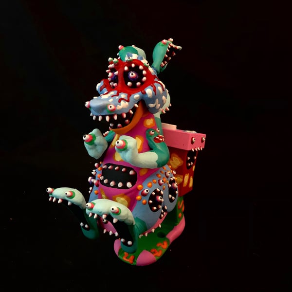 Image of Freaky Gleason and The Toilet Seat 9x8: makes noise, shakes uncontrollably 