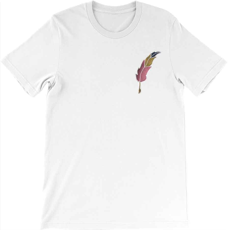 Image of Quill - Embroidered Tshirt