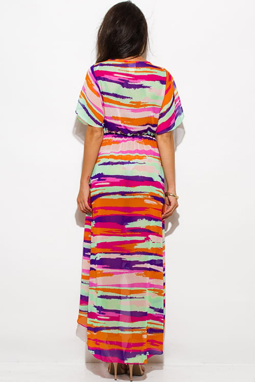 Image of MULTICOLORED PRINTED MAXI DRESS