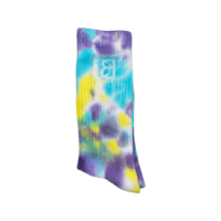Image 1 of Mixed tie dye socks 