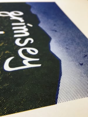 Image of GRÍMSEY (MOVIE POSTER) screenprint