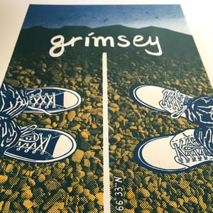 Image of GRÍMSEY (MOVIE POSTER) screenprint