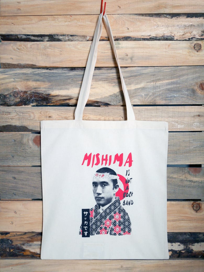Image of MISHIMA IS NOT A ROCK BAND tote bag