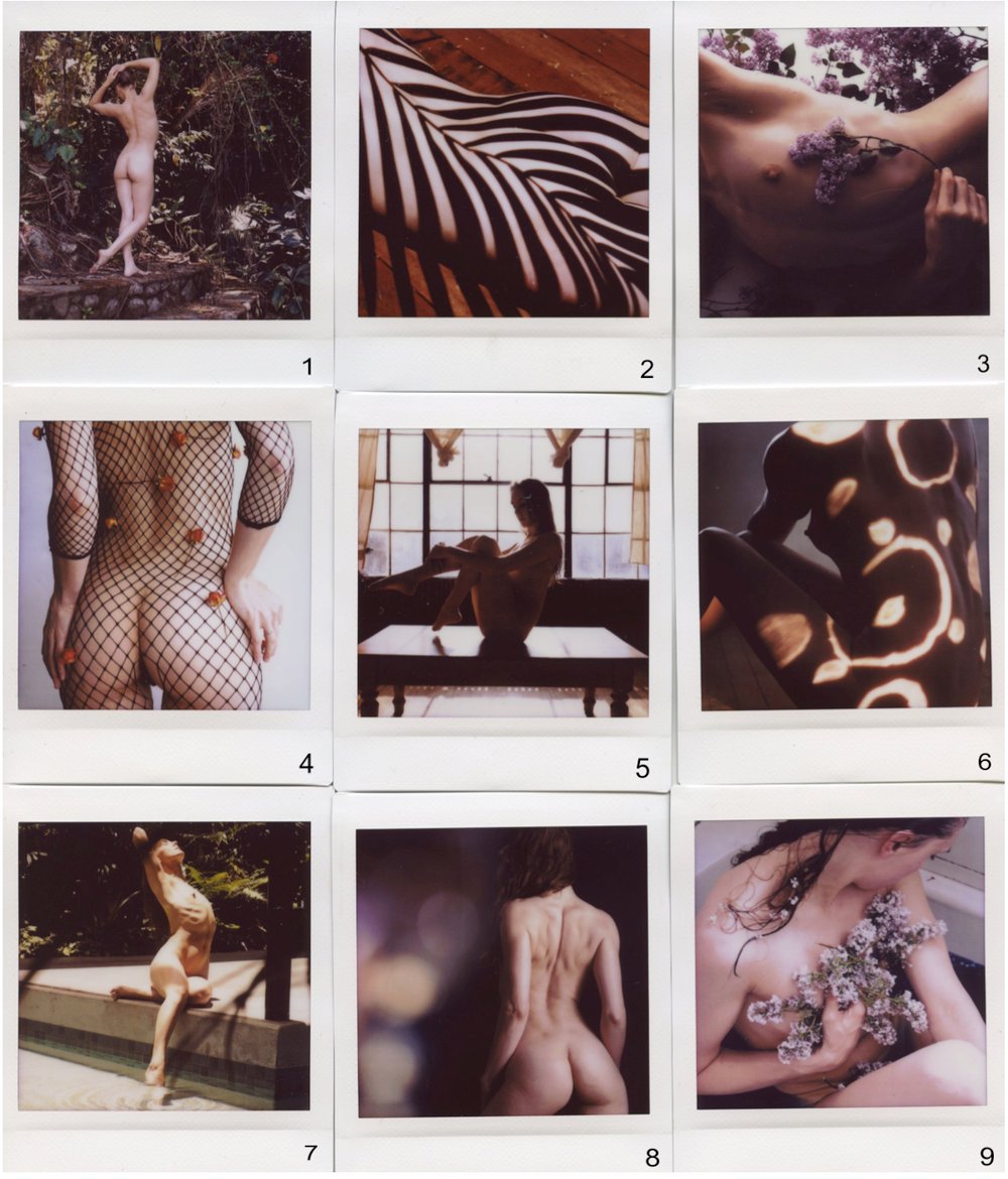 Image of Instax Square Fine Art Nude Self-Portrait Instant Prints