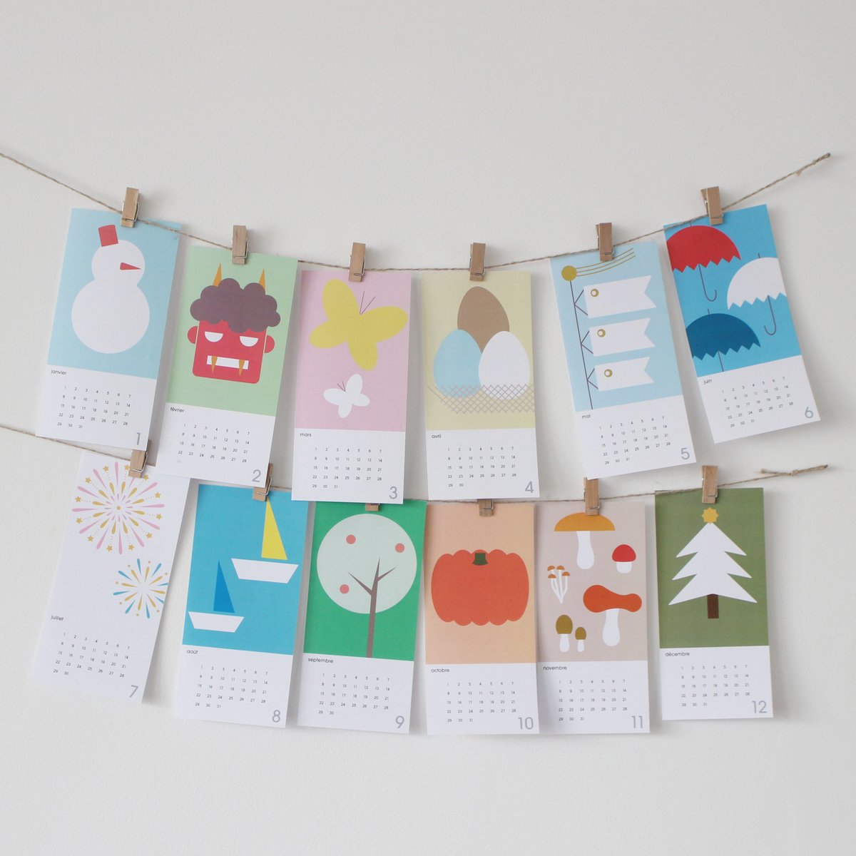 Image of Rakugaki calendrier