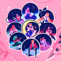 Sailor Moon Sticker Packs