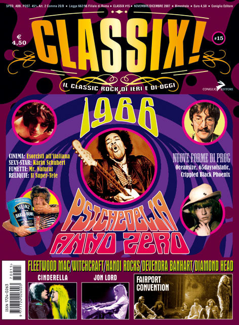 Image of CLASSIX! N. 15 (DICEMBRE 2007) - ATTENZIONE, ULTIMA COPIA DISPONIBILE!!!