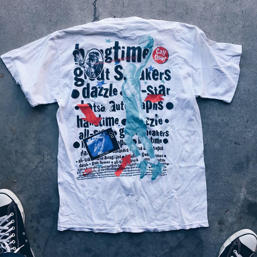 Image of Original 1989 Nike Air Jordan Mars Flight School Tee.