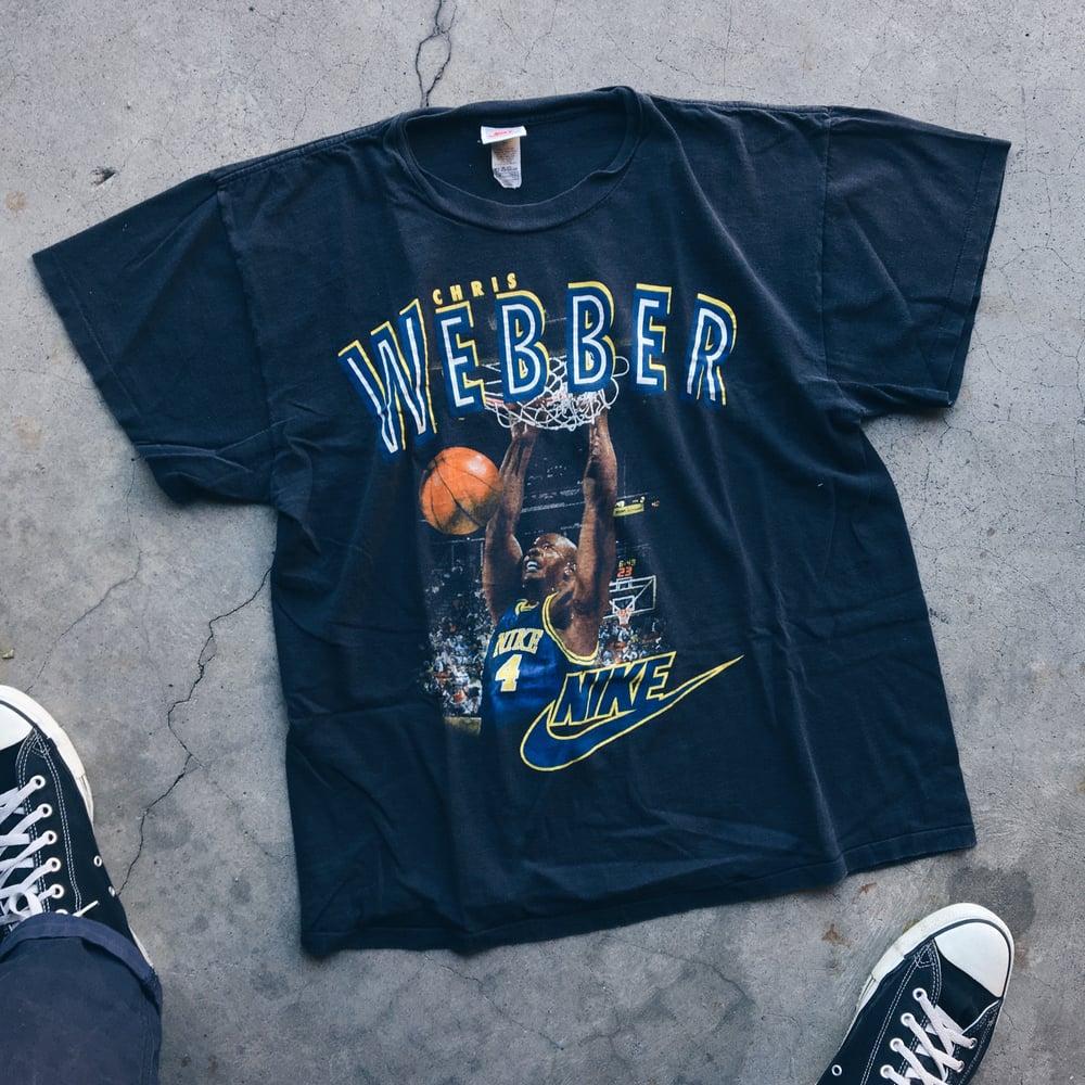 Image of Original Early 90’s Nike Chris Webber Tee.