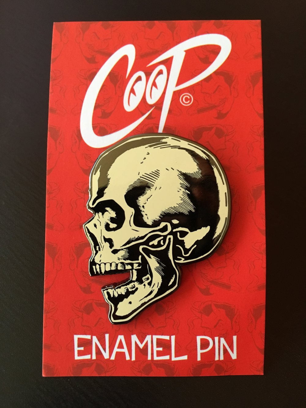 Image of MEMENTO MORI Enamel Pin