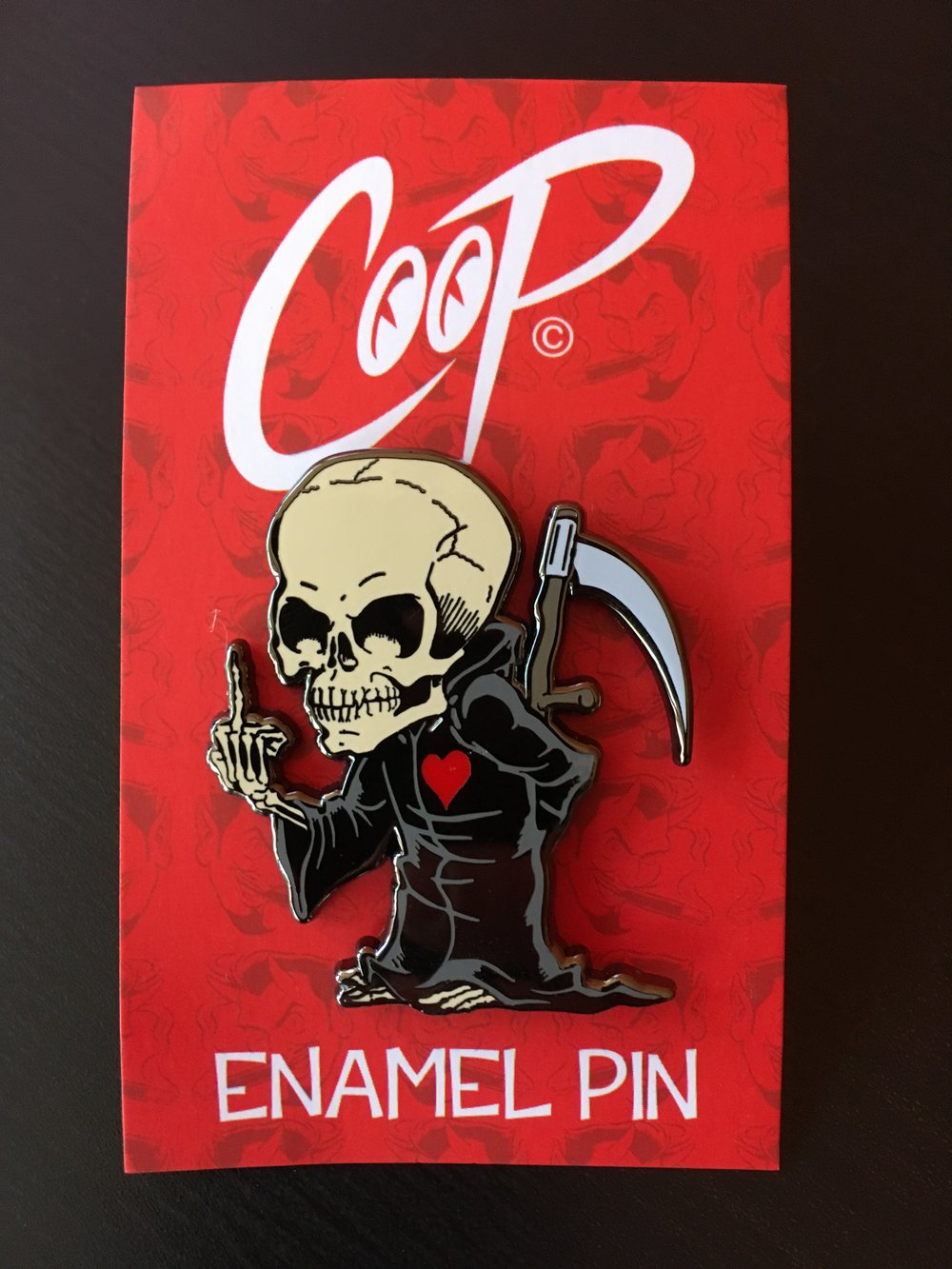 Image of LIL' MORT Enamel Pin