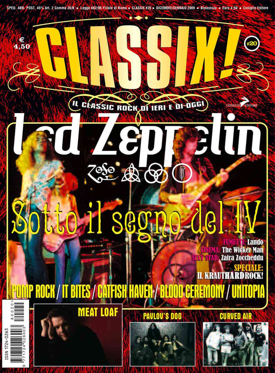 Image of CLASSIX! N. 20 (DICEMBRE 2009) - ATTENZIONE: ULTIMA COPIA DISPONIBILE!!!