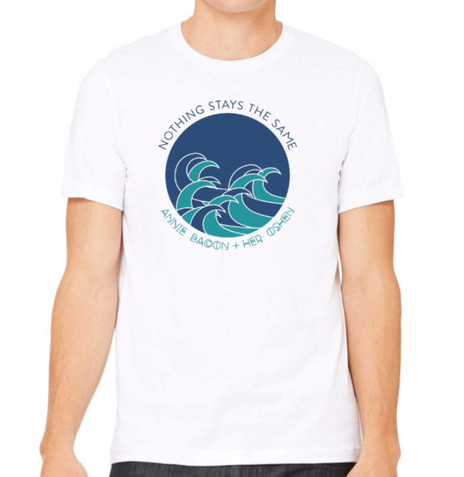 Image of Nothing Stays The Same - waves t-shirt 