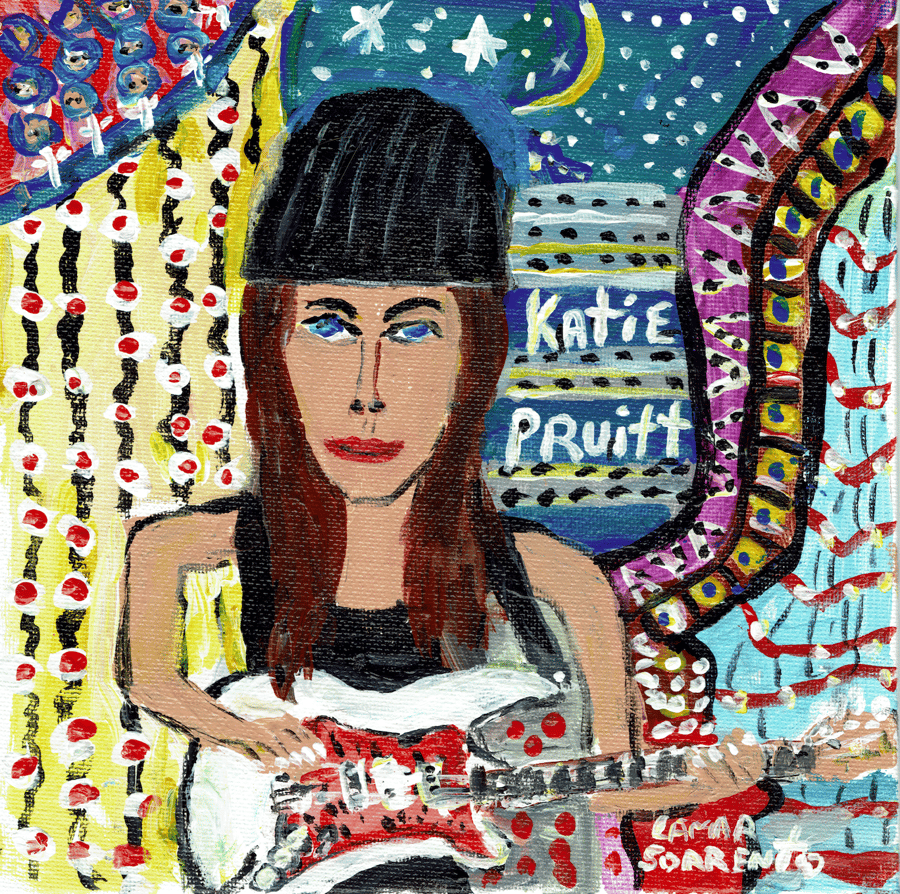 Image of Katie Pruitt - Light It Up b/w Stuck In A Dream (Green 7" Single)