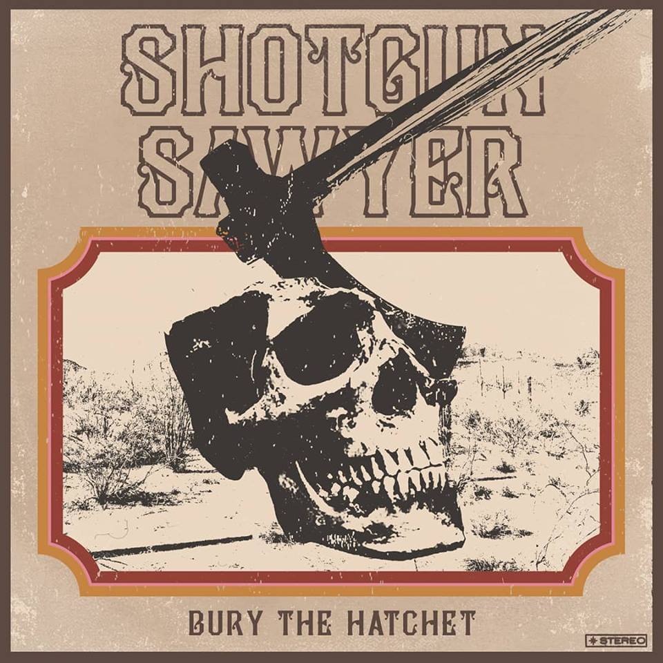 Image of Shotgun Sawyer - Bury the Hatchet "Midnight Black" Vinyl Edition