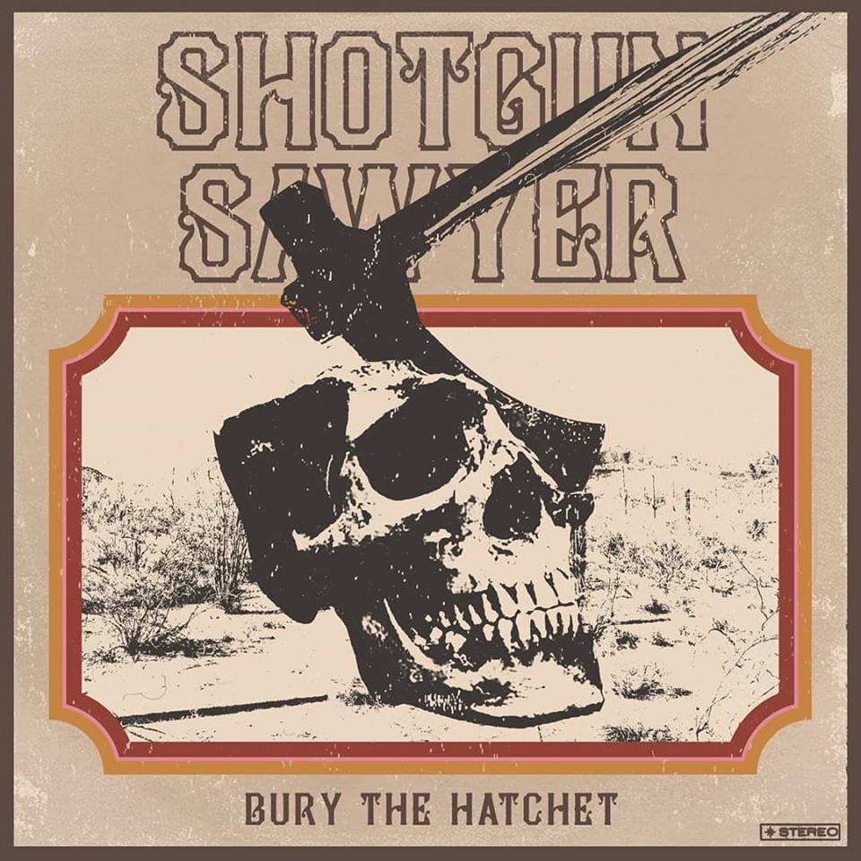 Image of Shotgun Sawyer - Bury the Hatchet "Midnight Black" Vinyl Edition