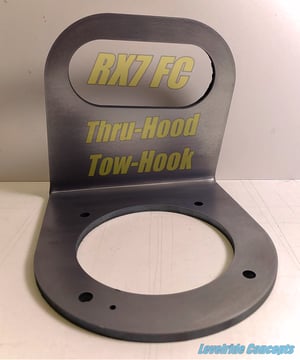 Image of RX7 FC Thru-Hood Tow-Hook kit